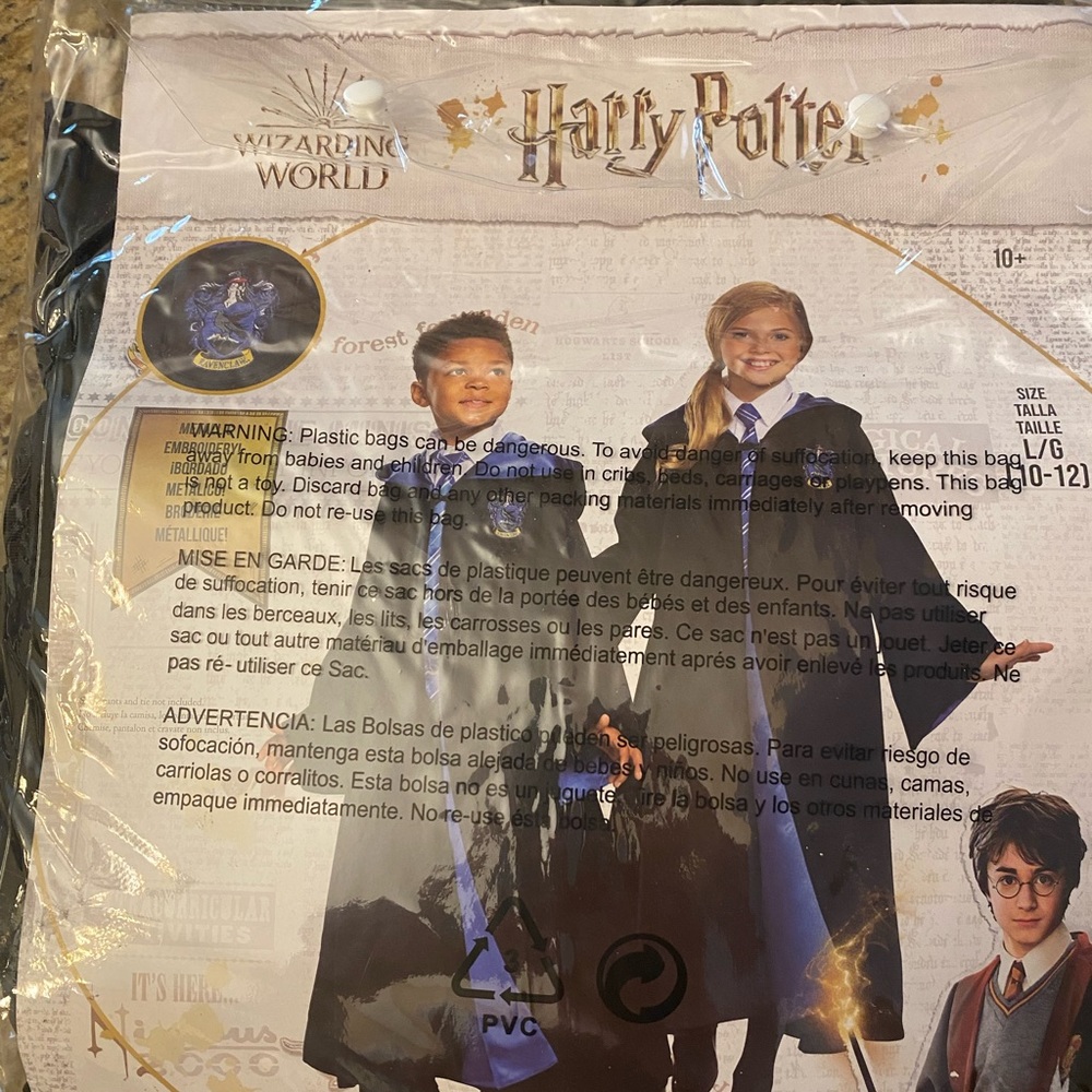 Harry Potter Ravenclaw Robe size 10/12